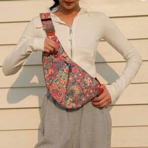 Baosha Floral Sling Bag